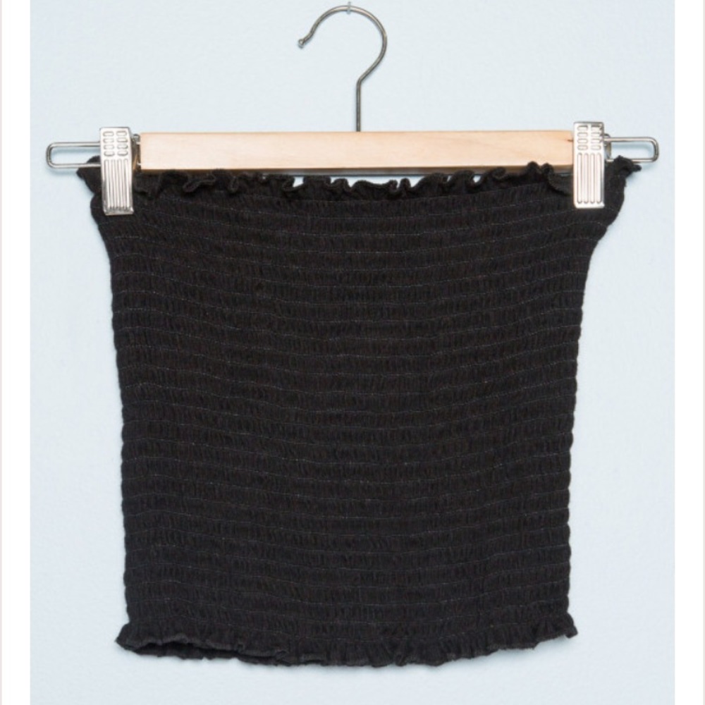 Black tube top